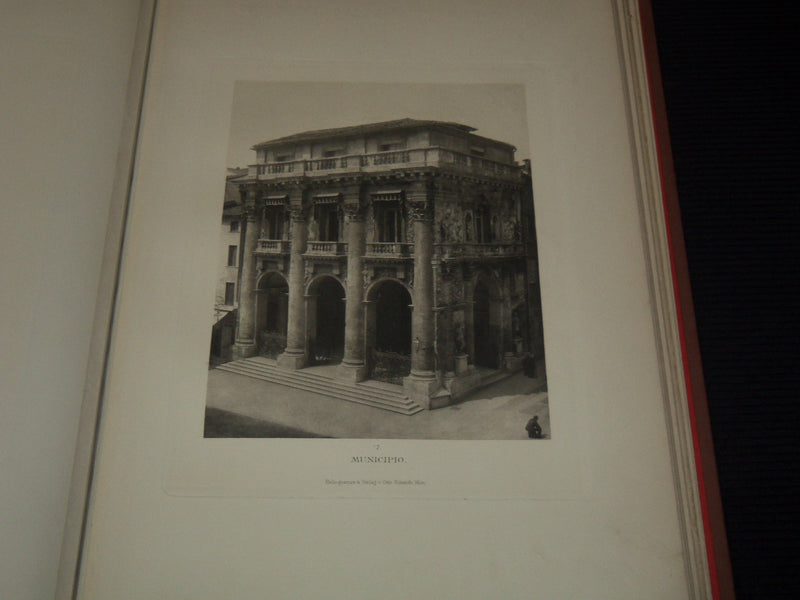 1898 VICENZA 25 ARCHITEKTUR AUFNAHMEN NACH DER NATUR - OTTO SCHMIDT - Z 231