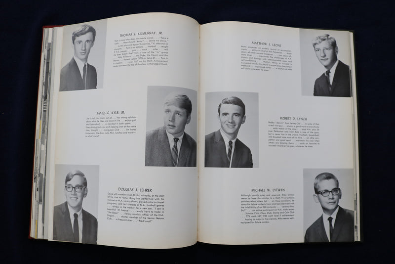 1967 POLYMNIAN NEW ACADEMY SCHOOL YEARBOOK - NEWARK, NEW JERSEY - YB 3445
