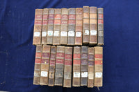 1910'S-1920'S CLASICOS CASTELLANOS HARDCOVER BOOKS - SPANISH - LOT OF 19 - KD 40