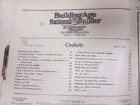 1926 MAY BUILDING AGE MAGAZINE - GREAT ADS & PHOTOS - ST 2948