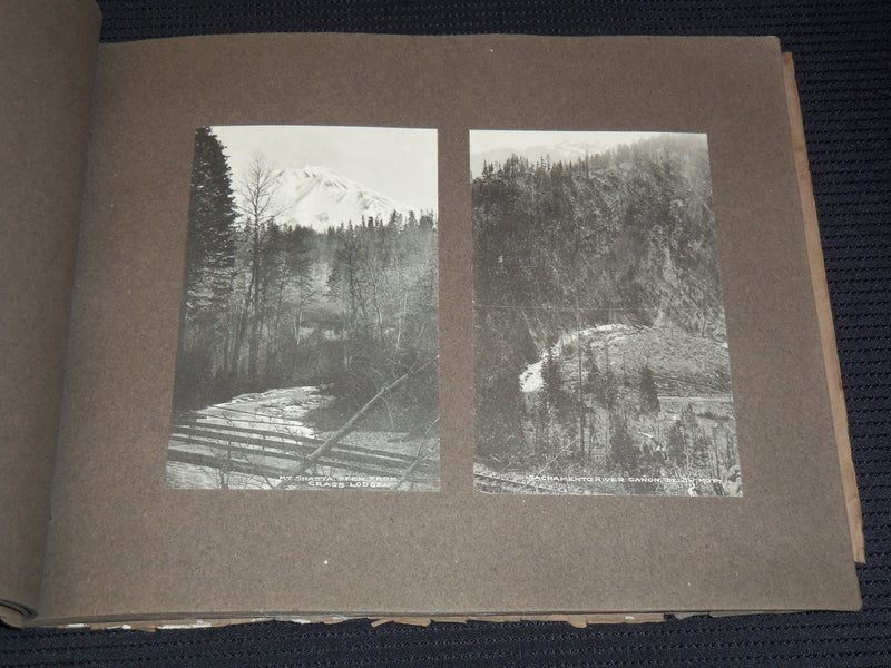1900'S SHASTA ROUTE VIEW BOOK - GREAT PHOTOS - CALIFORNIA - J 7901