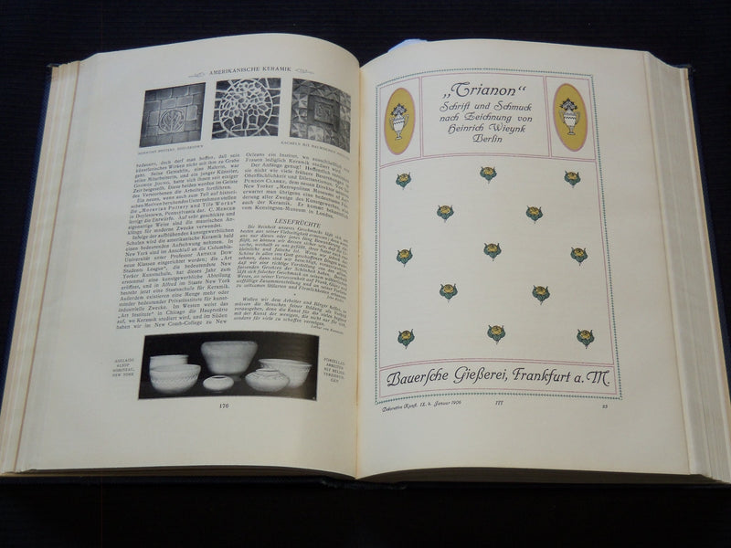 1905-1906 WUNDER DES LEBENS VOLUME LOT OF 2 - VOLUME 13 & 14 - GERMAN - KD 1870I