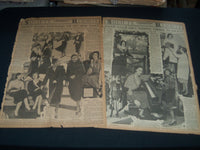 1931 PITTSBURGH SUN-TELEGRAPH SUNDAY SOCIETY SECTIONS LOT OF 13 - NTL 86