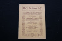1924 MARCH 22 THE CHEMICAL AGE MAGAZINE - UNITED ALKALI CO. COVER - SP 4190P