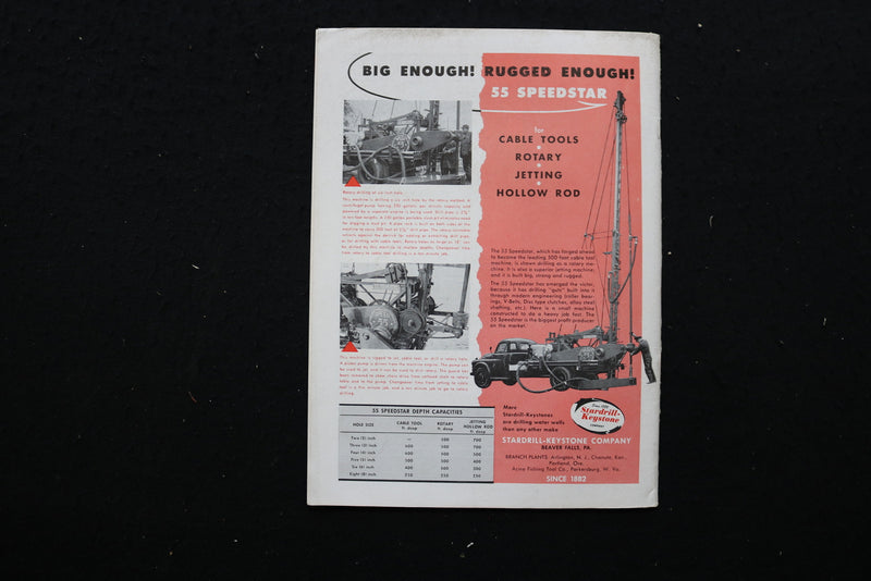 1956 MARCH WATER WELL JOURNAL MAGAZINE - SP 4180V