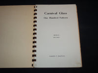 1960 CARNIVAL GLASS ONE HUNDRED PATTERNS BOOK BY MARION T. HARTUNG - J 9119