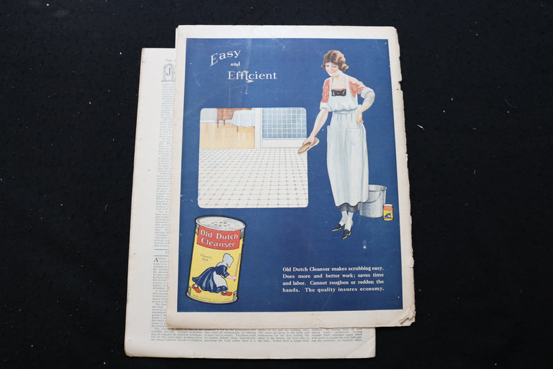 1921 JUNE WOMAN'S WORLD MAGAZINE - GIRLS WITH BALOONS COVER - E 10353