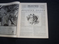 1916 FEBRUARY 19 THE SATURDAY EVENING POST MAGAZINE - ILLUSTRATED COVER - SP 721