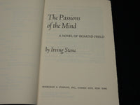 1971 THE PASSIONS OF THE MIND BOOK INSCRIBED BY IRVING STONE - BOOK CLUB - D 511