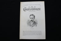 1895 FEBRUARY 28 THE CONGREGATIONALIST MAGAZINE - JOSEPH HARDY NESSIMA - K 2331