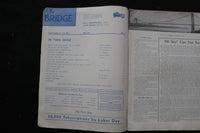 1936 JUNE THE BRIDGE MAGAZINE - WOMAN SALUTING COVER - E 10533