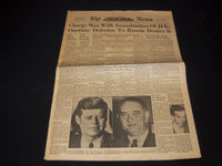 1963 NOVEMBER 23 THE NEWS - CHARGE MAN OF ASSASSINATION OF JFK - NP 1847P