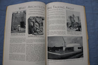 1931 OCTOBER THE AMERICAN ARCHITECT MAGAZINE - PHOTOS, STORIES & ADS - ST 5507N