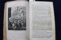 1872 AINSWORTH'S MAGAZINE, VOLUME I HARDCOVER BOOK BY WILLIAM AINSWORTH- KD 9455