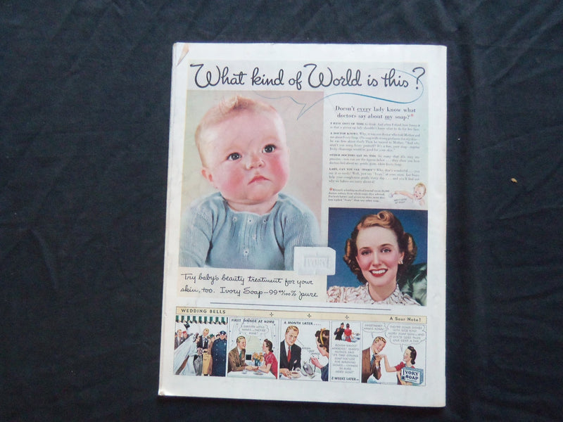 1939 DECEMBER 2 THE SATURDAY EVENING POST MAGAZINE - ILLUSTRATED COVER - SP 1807