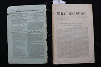 1876 JULY 4 NEW YORK TRIBUNE INDEPENDENCE DAY ORATIONS AND POEMS - K 2408