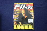 2001 MARCH FILM REVIEW MAGAZINE - ANTHONY HOPKINS - HANNIBAL COVER - E 19113