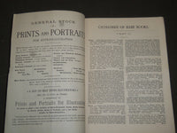 1889 WILLIAM EVARTS BENJAMIN FINE RARE CURIOUS BOOK CATALOGUE NO. 18 - J 5218