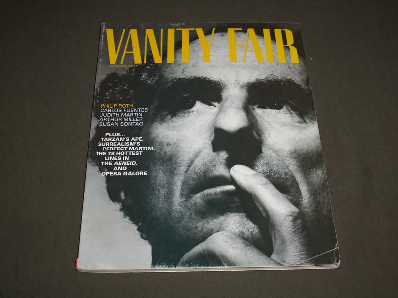 1983 SEPTEMBER VANITY FAIR MAGAZINE - PHILLIP ROTH - SP 4241