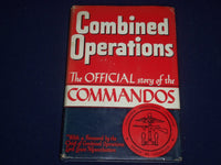 1943 COMBINED OPERATIONS STORY OF COMMANDOS BOOK - NICE PHOTOS - KD 2254