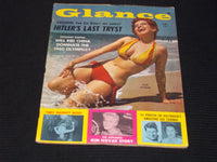 1960 APRIL GLANCE MAGAZINE - JULIE JACQUES FRONT COVER - E 12234