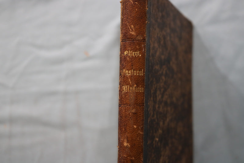 1881 PASTORAL MEDICIN - GERMAN MEDICAL HARDCOVER BOOK - KD 9679