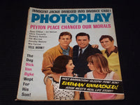 1966 APRIL PHOTOPLAY MAGAZINE - PEYTON PLACE FRONT COVER - E 1925