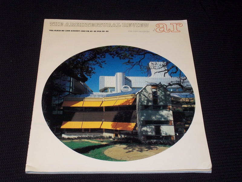 1982 AUGUST ARCHITECTURAL REVIEW MAGAZINE - STOCKHOLM LIBRARY COVER - E 2999D