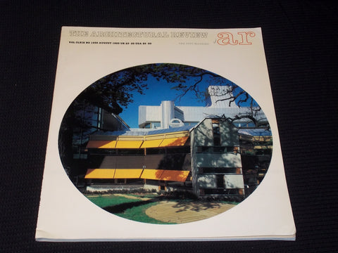 1982 AUGUST ARCHITECTURAL REVIEW MAGAZINE - STOCKHOLM LIBRARY COVER - E 2999D