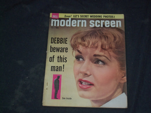 1959 AUGUST MODERN SCREEN MAGAZINE - DEBBIE REYNOLDS COVER - CW 671