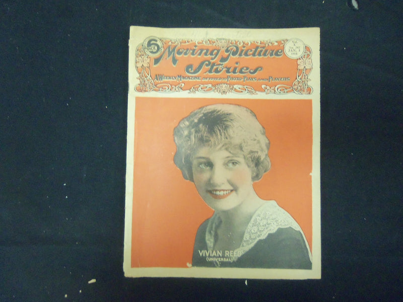1918 JANUARY 4 MOVING PICTURE STORIES MAGAZINE - VIVIAN REED - ST 2425
