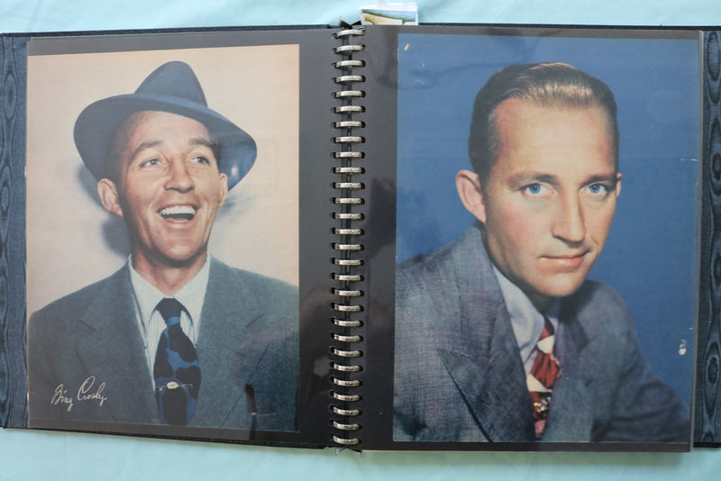 MOVIE STAR SCRAPBOOK - BING CROSBY - JOE DIMAGGIO - #43