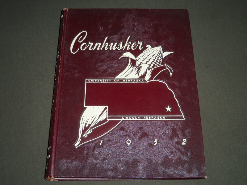 1952 THE CORNHUSKER UNIVERSITY OF NEBRASKA YEARBOOK - GREAT PHOTOS - YB 1196