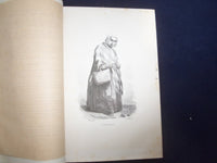 1843 LES MYSTERES DE PARIS VOLUME 1 HARDCOVER BOOK BY E. SUE - FRENCH - KD 8753