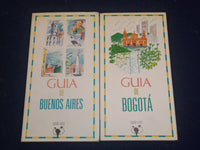 1980'S-1990'S GUIAS TURISTICAS UCCI LOT OF 18 SPANISH GUIDES - PHOTOS - KD 1508
