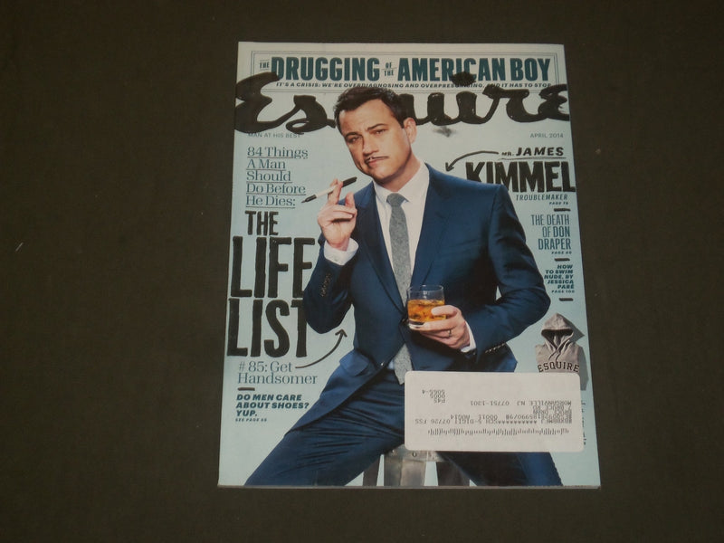 2014 APRIL ESQUIRE MAGAZINE - JIMMY KIMMEL COVER - B 2002