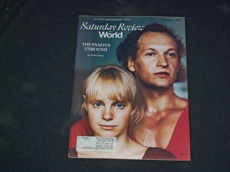 1974 SEP 21 SATURDAY REVIEW WORLD MAGAZINE - VALERY & GALINA PANOV - CW 727