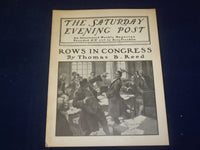 1899 DEC 9 THE SATURDAY EVENING POST MAGAZINE - ROWS IN CONGRESS - B 6724