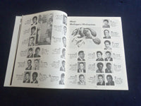 1971 SEP 18 FOOTBALL PROGRAM - UNIVERSITY OF MICHIGAN VS UNIV VIRGINIA - ST 7177