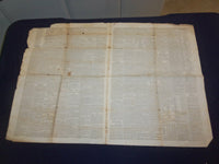 1845 AUGUST 6 & 15 THE SATURDAY EVENING POST - LOT OF 2 - DISRAELI -NP 5064