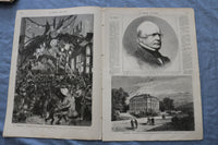 1873 AUG 16 LE MONDE ILLUSTRE MAGAZINE - LA LIBERATION-NANCY - FRENCH - NP 8448