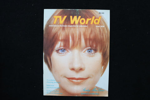 1978 JUNE TV WORLD MAGAZINE - SHIRLEY MACLAINE COVER - E 24417