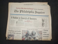1996 SEPTEMBER 22 PHILADELPHIA INQUIRER-CLINTON SIGNS SAME-SEX MEASURE - NP 7443