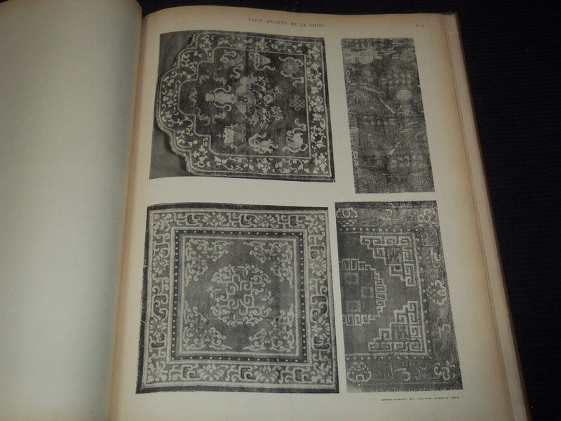 1900'S TAPIS DE LA CHINE - SOIERIES ET VELOURS ORIENTAUX FRENCH VOLUME - Z 221