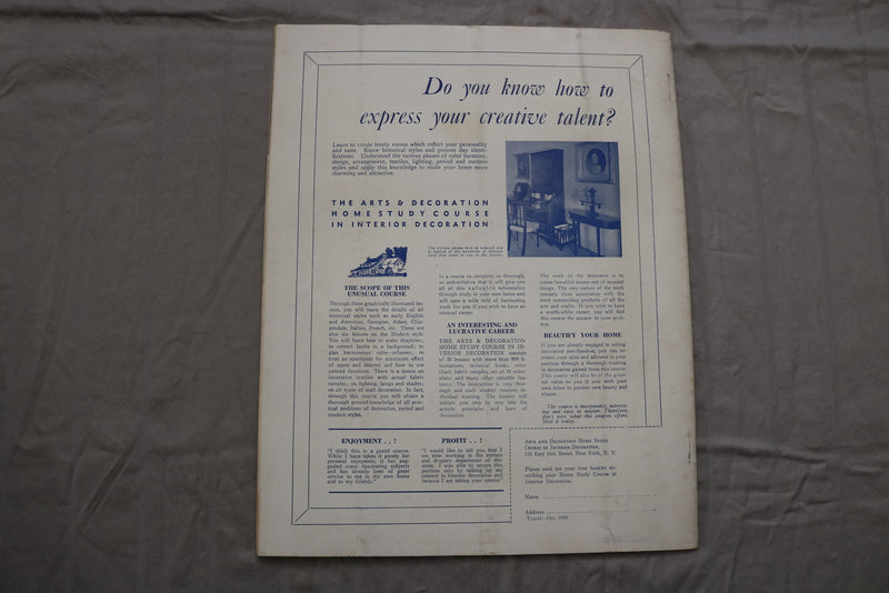 1941 OCT TRAVEL MAGAZINE - JAPAN'S FIFTH COLUMN IN PHILIPPINES COVER - SP 4787U