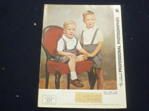 1963 MAY NATIONAL PROFESSIONAL PHOTOGRAPHER - PHOTOS & ARTICLES - ST 6631