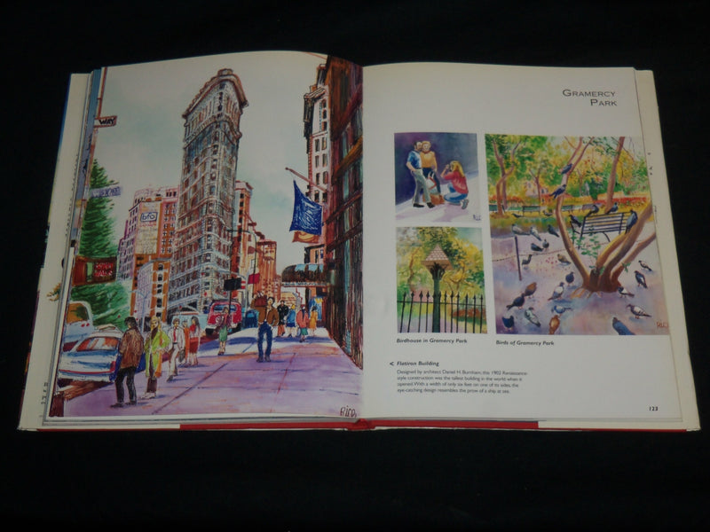 1995 MANHATTAN WITH LOVE HARDCOVER BOOK SIGNED BY DOROTHY RICE - R 703V