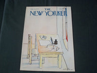 1979 FEBRUARY 12 NEW YORKER MAGAZINE FRONT COVER ONLY - GREAT ART FOR FRAMING