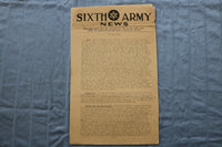 1945 JUNE 17 SIXTH ARMY NEWS - WORLD WAR II - K 3123