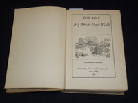 1941 MY OWN FOUR WALLS BOOK SIGNED BY DON ROSE & SYLVIA ROSE - KD 7732